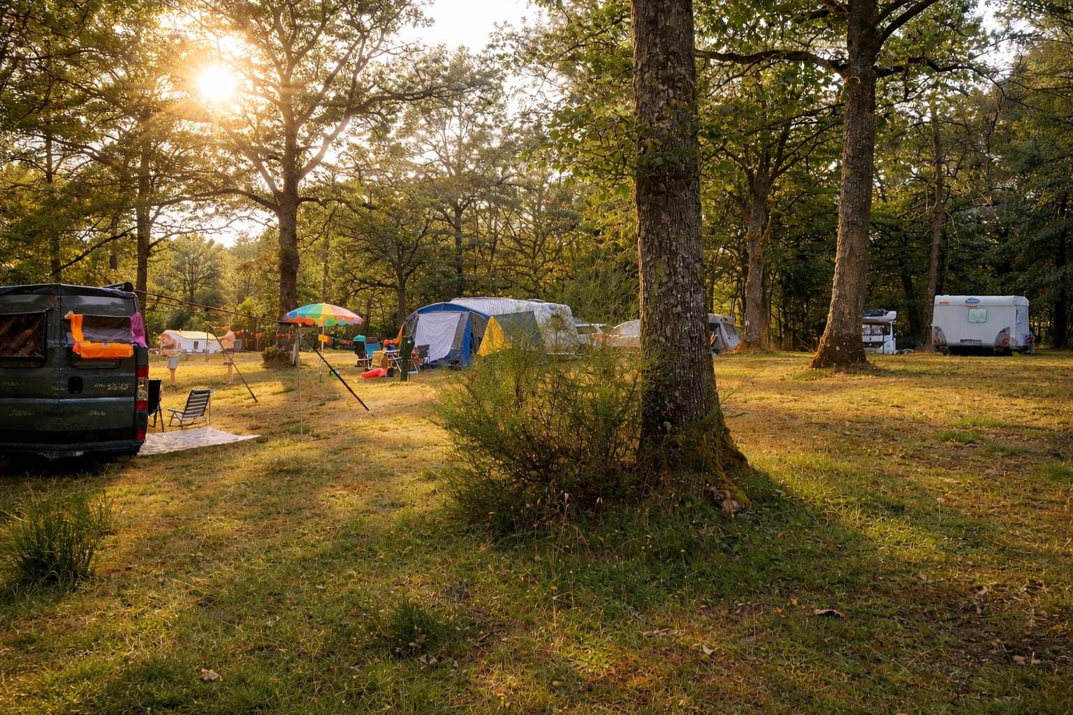 Kampeerplaats Groot (+100m2)