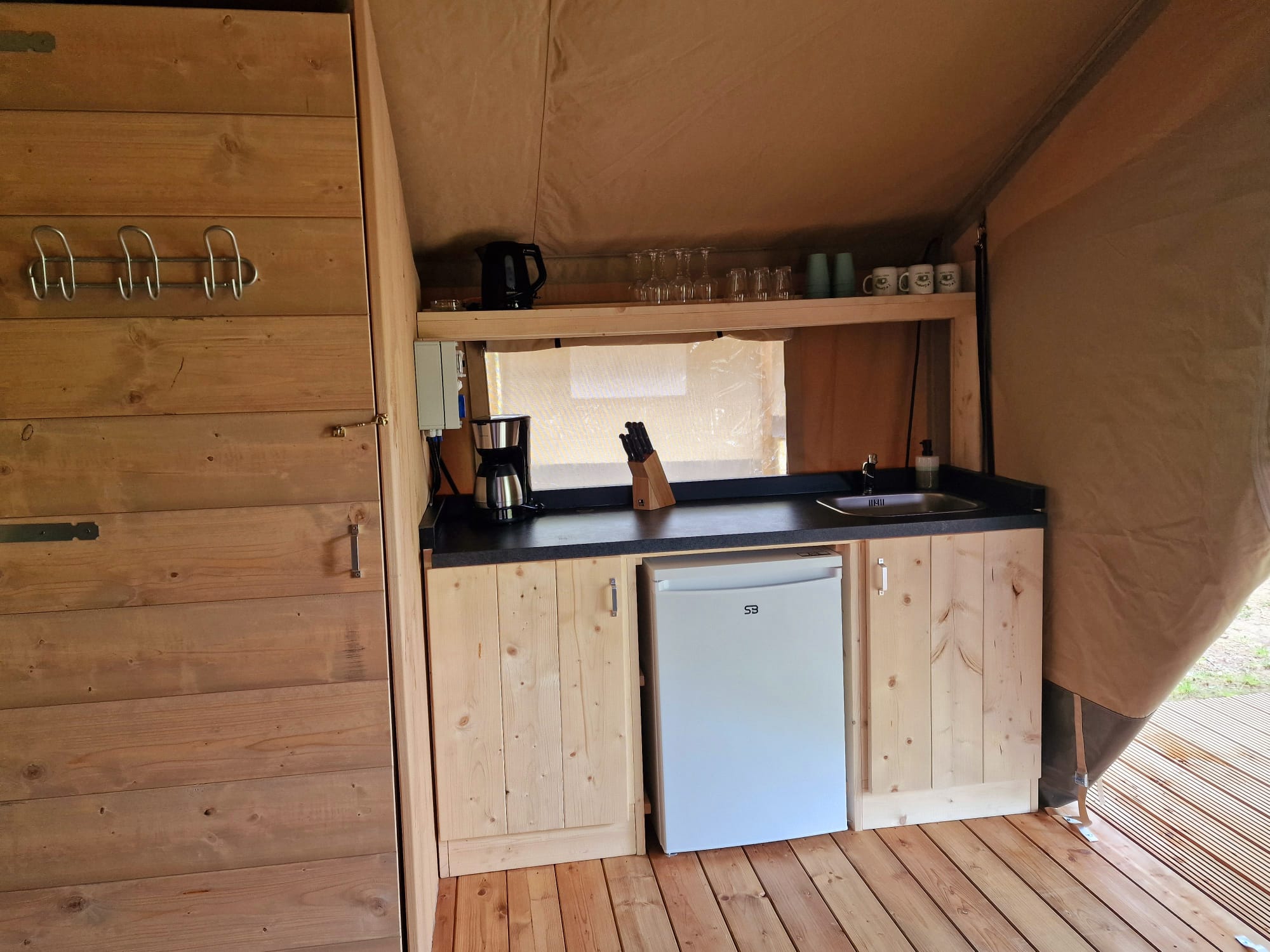 Safaritent Comfort – 6 personen